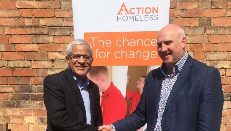 Action Homeless and emh group celebrate 30-year partnership with hostel handover