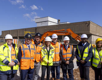 Local Partners Join To Celebrate Start On Site Of Affordable Housing Scheme At Nottingham War Rooms