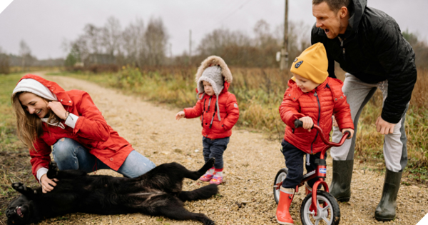 Family With Dog CROP